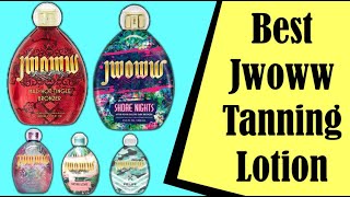Best Jwoww Tanning Lotion