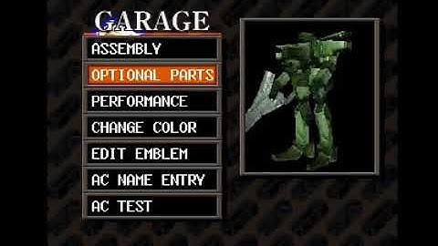 Armored Core (PS1) - Mission 18: Destroy Plus Escapee