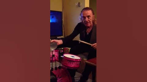 Thumbnail of Practice, practice, practice ...Roger Earl fine tunes his craft!