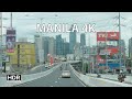 Manila 4K HDR - Skyscraper City - Driving Downtown