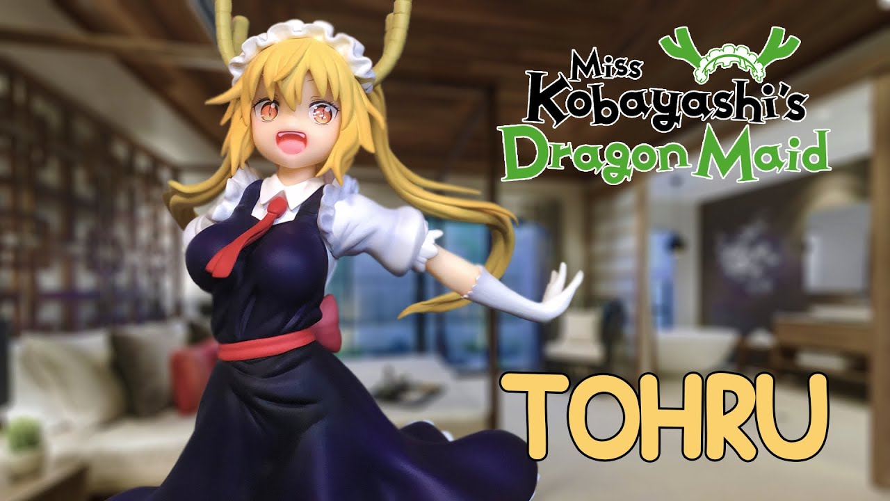 Tohru Maid Cafe Ver. Figure Unboxing 