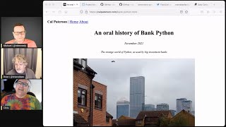 It's Brutally Simple: Made just from Pickle and Zip - Python Bytes Live Stream Episode 260