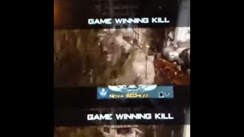 Random mw3 trickshot