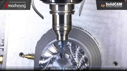 SolidCAM University: Machining an Impeller using iMachining 3D & Sim 5x