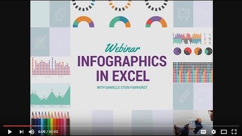 Infographics in Excel Webinar