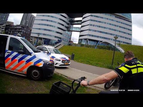 BUSTED: Live aanhouding van fatbike dief!!