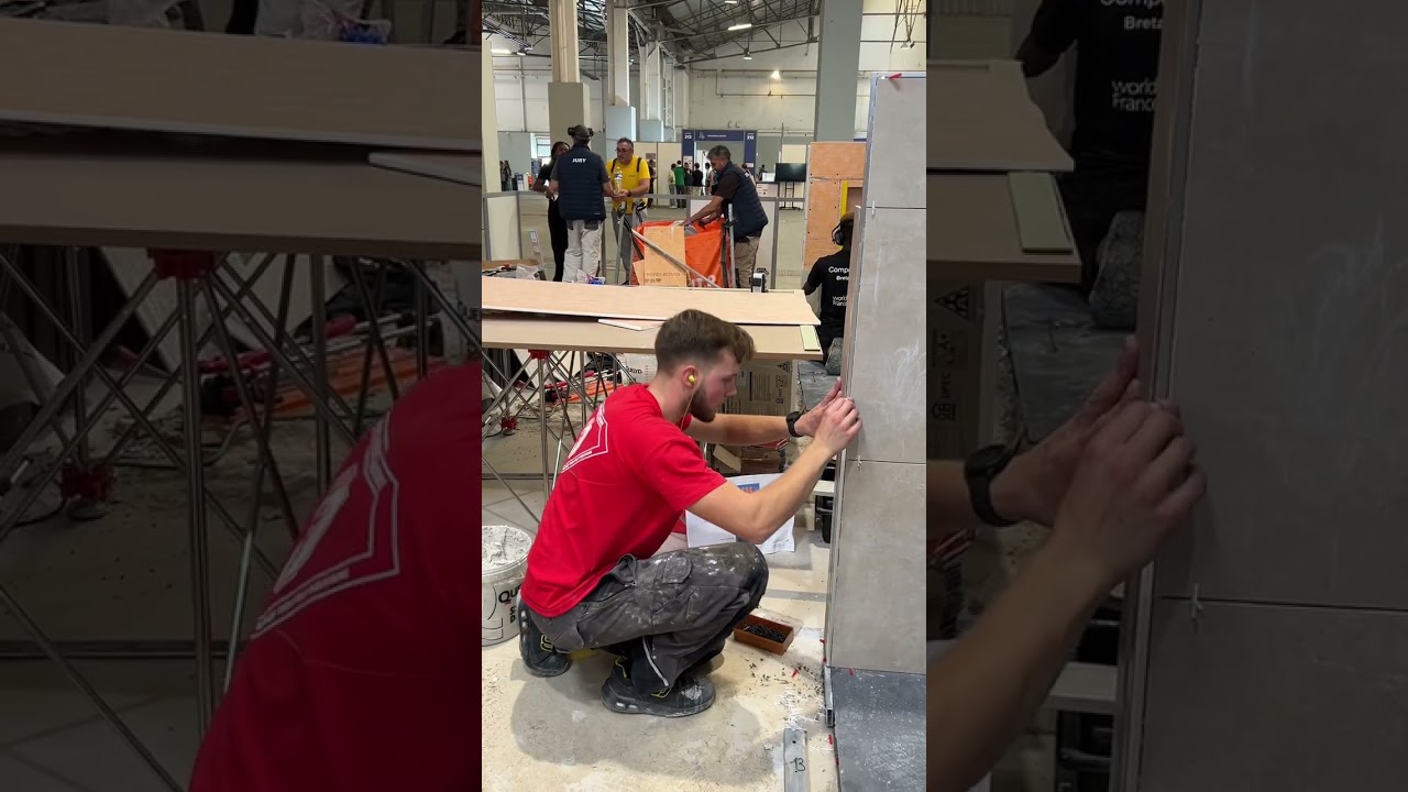 Finale Worldskills Marseille carrelage J2 suite