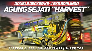BUS BARU AGUNG SEJATI EX BORLINDO‼️ DOUBLE DECKER KE-4 \