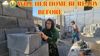 😭🏡 She Worked So Hard… Today, Her Bedroom Wall Was Finally Completed!