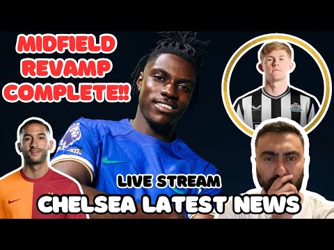 Romeo Lavia OFFICIALLY ANNOUNCED By Chelsea!! Lewis Hall To Newcastle “HERE WE GO”!! Ziyech UPDATE!!