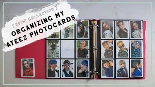 [ASMR] ATEEZ Binder Organization | Soft Spoken, Paper & Crinkle Sounds screenshot 4