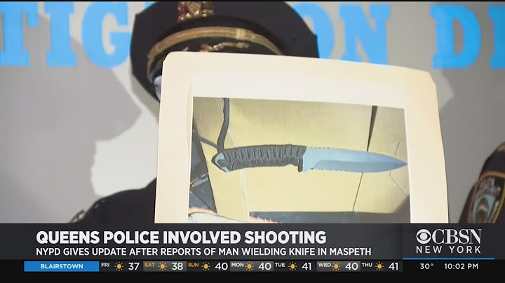 NYPD Gives Update On Police-Involved Shooting In Queens