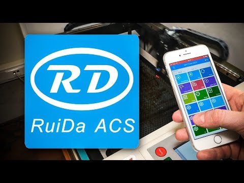 RUIDA ACS - обзор программы, как управлять ЧПУ станков через телефон