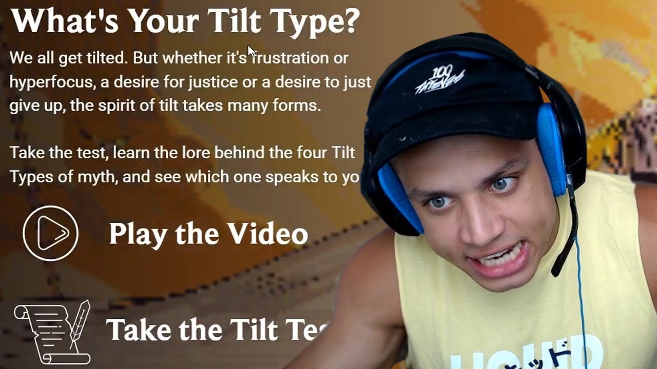TAKING RIOTS TILT TEST