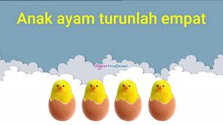 Lagu Anak Ayam Karaoke Tek Kotek Kotek  Tema 1 Kelas 3