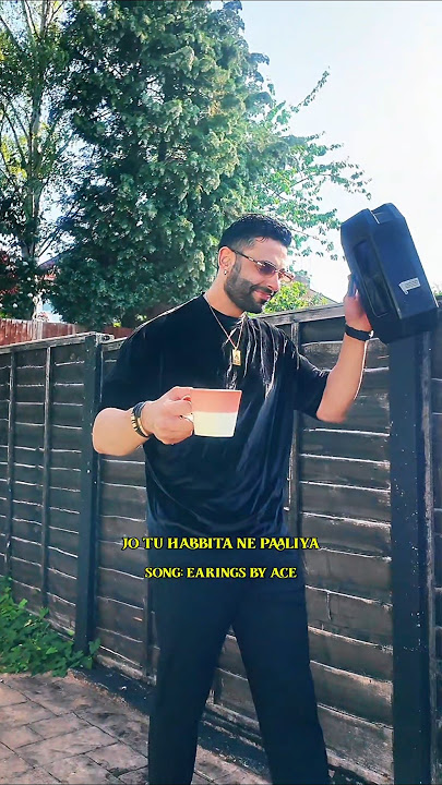 Coffee ☕️ #ace #earrings #coffee #punjabisong