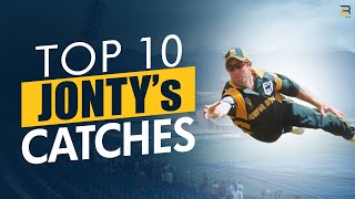 BRILLIANT JONTY 🔥: TOP 10 Amazing Catches of Jonty Rhodes || Splendid Fielding