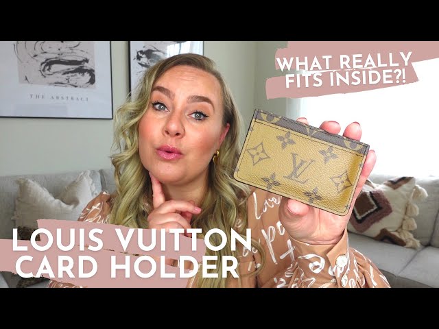 Louis Vuitton Card Holder Monogram Reverse autres Toiles Monogram