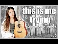 this is me trying 🩶 Taylor Swift 🫶 EASY Guitar Tutorial Beginner Lesson 🎸 Chords, Strumming &amp; Guide!