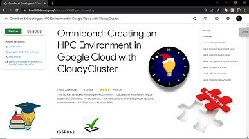 Omnibond: Creating an HPC Environment in Google Cloud with CloudyCluster || [GSP862] || Solution