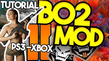 COD BO2 MOD MENU TUTORIAL - No Jailbreak - PS3 - PS4 - XBOX