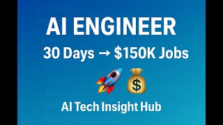 AI Engineer Roadmap 2026: 30 Days to $150K Jobs (From Java/DevOps)