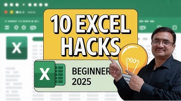 🔥 Excel 2025: 10 Powerful Tricks You Didn’t Know Exist 🚀 (Beginner to Pro)