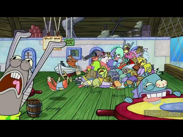 that one scene in the spongebob episode cuddly hugs class=
