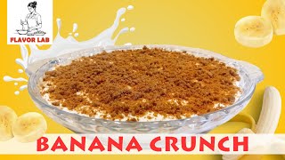 Healthy Banana Crunch | Sweet, Crunchy & Satisfying