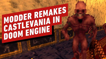 Castlevania Remade as Doom-Style FPS Is Gory, Glorious - Mod Gameplay