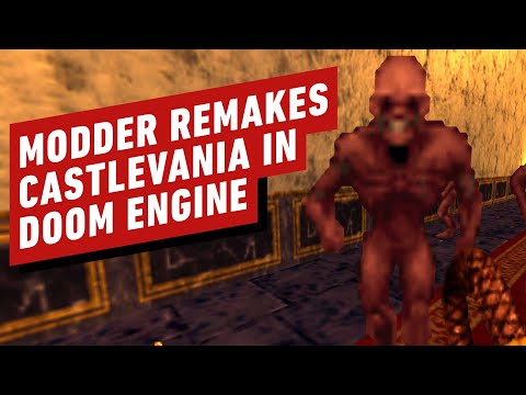 Castlevania Remade as Doom-Style FPS Is Gory, Glorious - Mod Gameplay