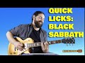 BLACK SABBATH - Behind The Wall of Sleep [Quick Licks Episode 6]