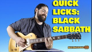 BLACK SABBATH - Behind The Wall of Sleep [Quick Licks Episode 6]