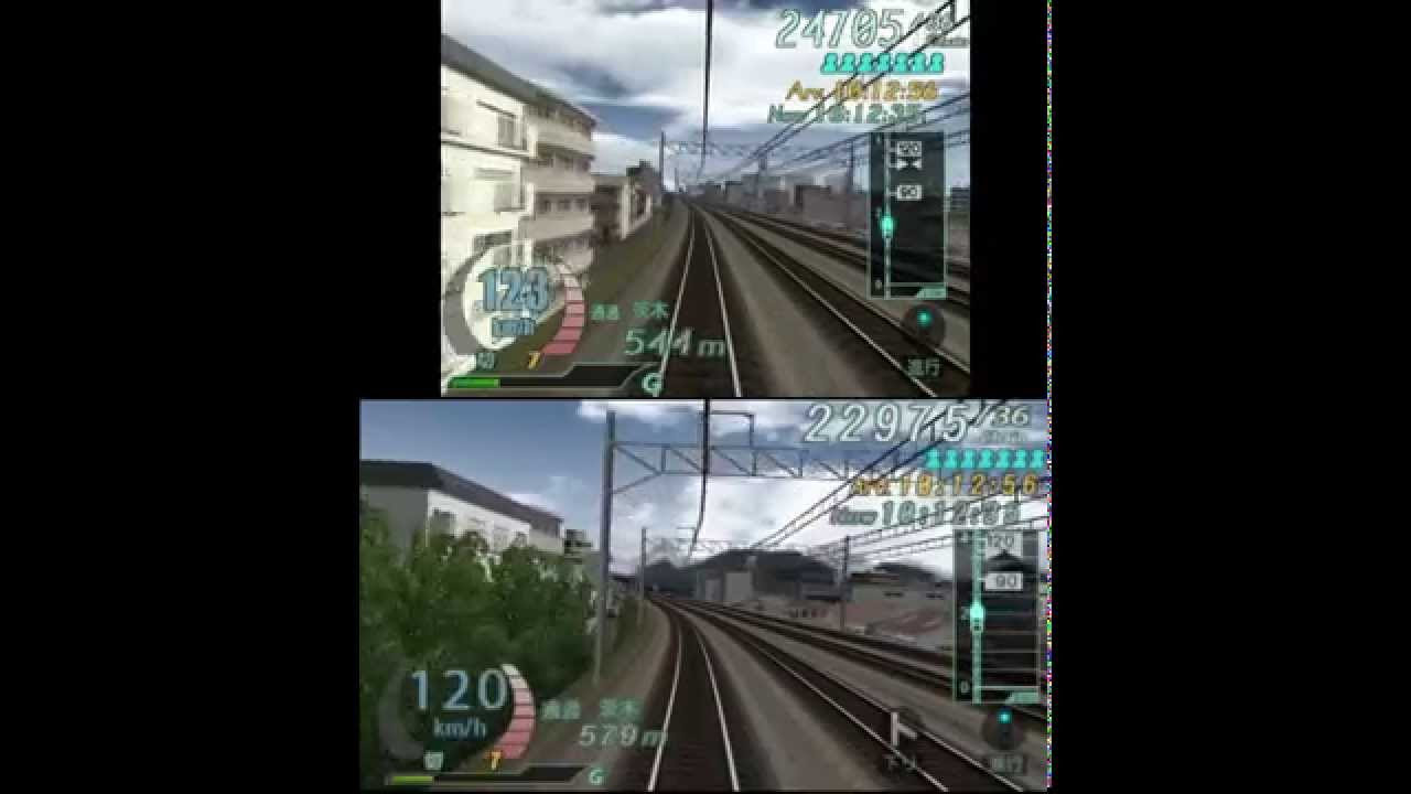 PSP『電車でGO! POCKET 山手線編(新宿ー代々木)』【HD】 - YouTube