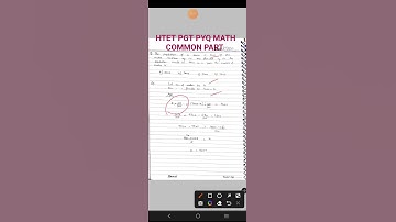 HTET PGT PYQ MATH COMMON PART #shorts #short #shortvideo #exam #htet #maths @subhutimiss3420