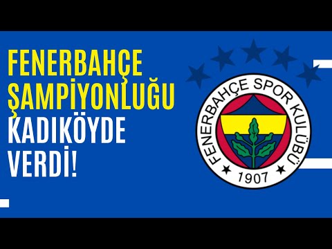FENERBAHÇE ŞAMPİYONLUĞU KADIKÖY'DE VERDİ… | FENERBAHÇE 2 – 4 BEŞİKTAŞ MAÇ SONU