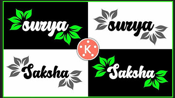 Name Art Text Flicker Effect Video Editing Tutorial | Kine Master Text Flicker Effect Video Editing