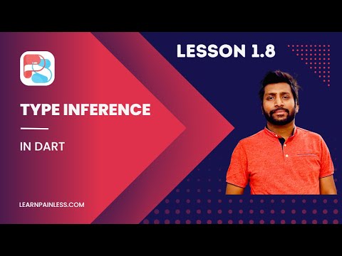 1.8 Type Inference in dart | dart full tutorial for beginners in Hindi
