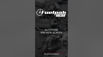 Fuelpak FP3 | Autotune Preview Screen