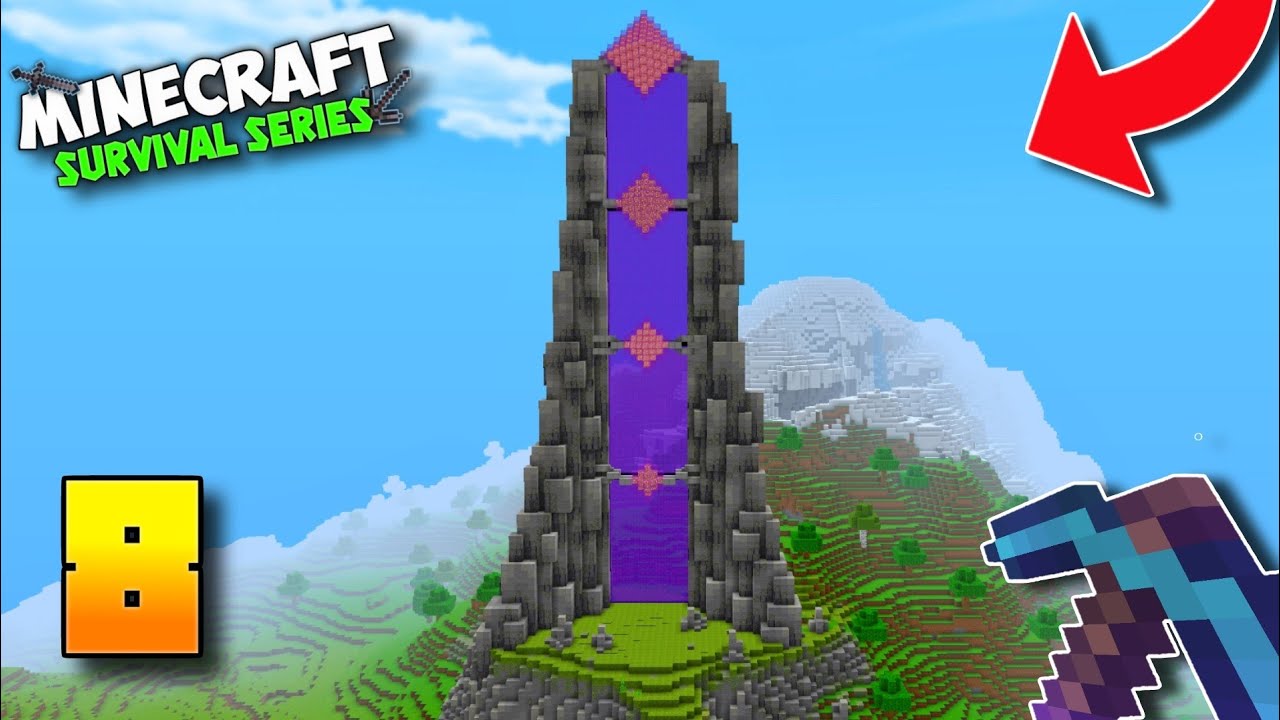 I Transform The Nether Portal In Minecraft 1.20 || Minecraft Pe ...