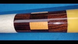 Unknown / Unmarked pool cue - Showing the condition of it.