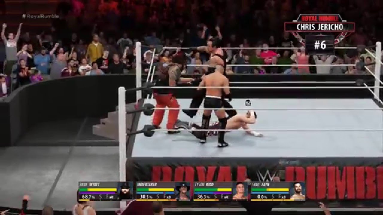 WWE 2K16 Royal Rumble Gameplay [PS4] - YouTube