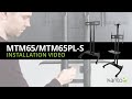 Mtm65  mtm65pls mobile tv mount assembly guide  kanto mounts