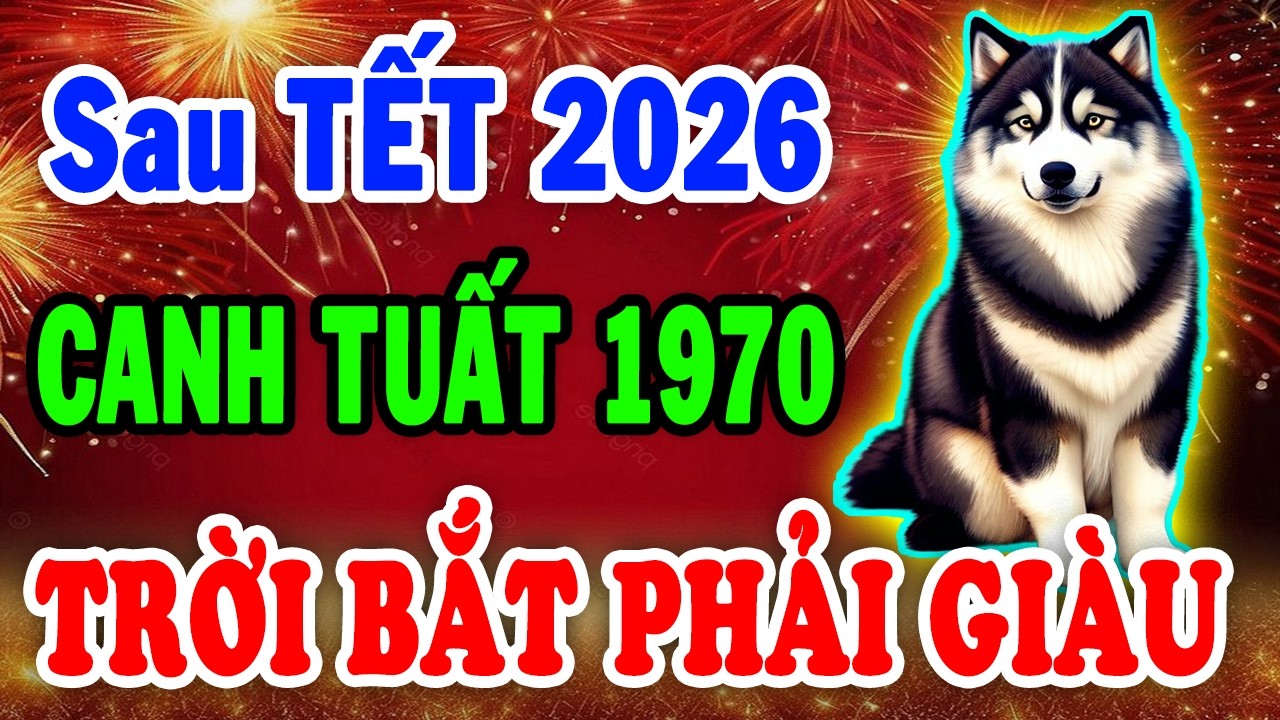 Khai Xuân ĐẠI LỘC: CANH TUẤT 1970 Tháng 1 Âm LỘC TRỜI TỤ HỘI, ĐÚNG 5 NGÀY VÀNG TRÚNG SỐ LỚN