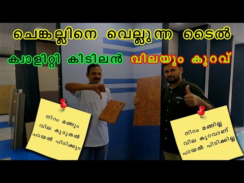 ചെങ്കല്ലിനെ വെല്ലുന്ന ടൈൽ കുറഞ്ഞ വിലയിൽ, Laterite Cladding tile with low rate,tiles malayalam #trend