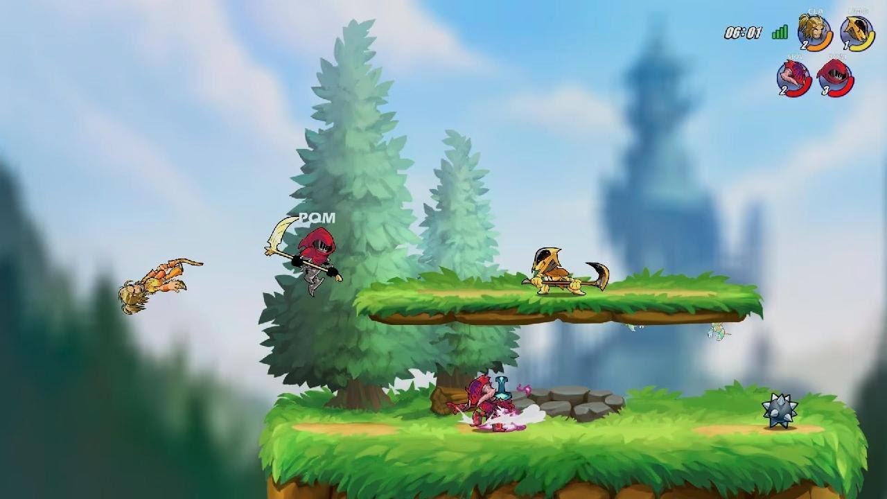 Brawlhalla 2v2 clip - YouTube