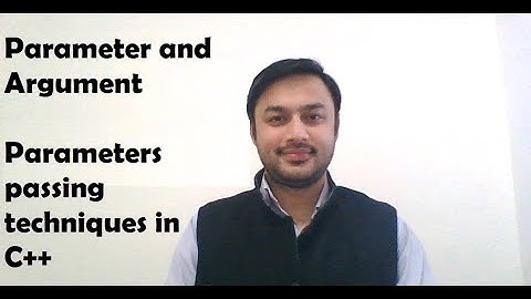 Parameter Passing Techniques in C++ | Function Calling or Invocation Methods