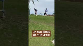 Ridiculous Par Save at Goslings Bermuda Open! #golf #golfdestination #golfcourse #youtubeshorts