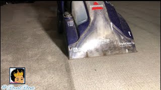 ASMR | Satisfying Carpet Cleaning 🧼 | OG Bissell Carpet Cleaner