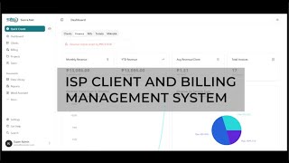 ISP CLIENT AND BILLING MANAGEMENT SYSTEM DEMO 1